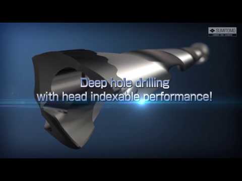 Head replaceable drill SMD-12D type