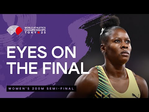 Jackson goes sub 22 to qualify fastest in 200m semis | World Athletics Championships 25