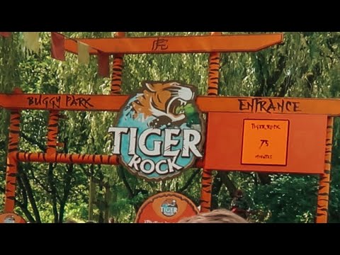 Tiger Rock Front Row POV | Chessington World of Adventure | Summer 2021 | Water Ride