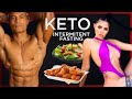 I MADE MY GIRLFRIEND GO KETO (Full Day Of Eating // Keto & Intermittent Fasting)