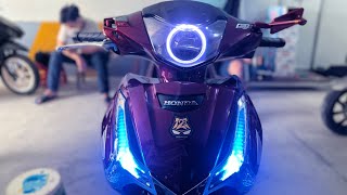 Future 2022 độ bi LED Siêu Sáng Phong Cách Đơn Giản Nhất tại T23Shop Cần Thơ