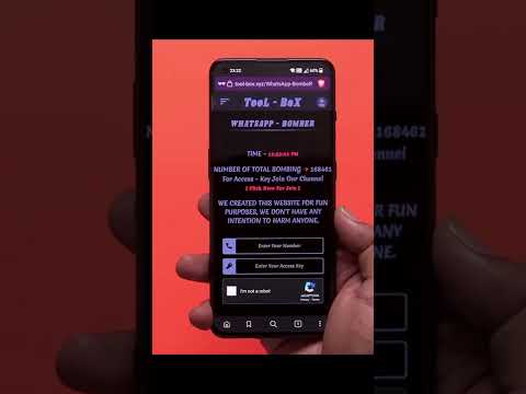 How To Send 1000 Messages At Once?Whatsapp Bomber | whatsapp message bomber prank#shorts
