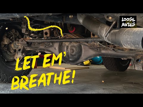 How To Extend Your Toyota 4Runner/Tundra/Tacoma Rear Differential Breather