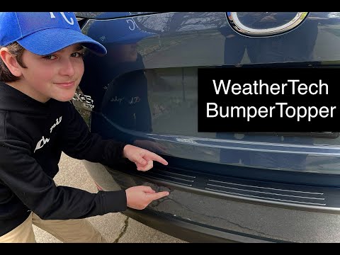 WeatherTech BumperTopper Install and Review on Mazda CX-5