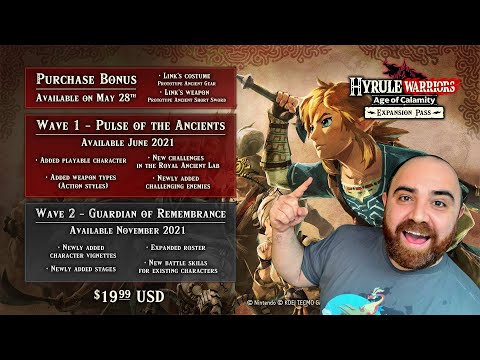 GAMEPLAY | HYRULE WARRIORS : AGE OF CALAMITY - DLC 1 PULSE OF THE ANCIENTS