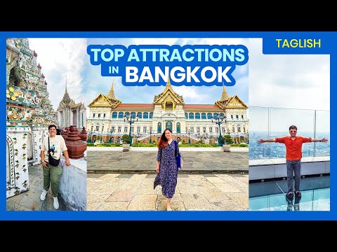 Top 7 Magagandang Pasyalan sa BANGKOK • Travel Guide PART 2 • Filipino • The Poor Traveler Thailand