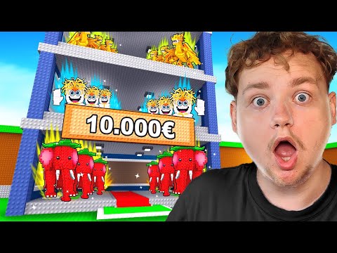 BASE AT €1 VS €10,000 on Steal A Brainrot