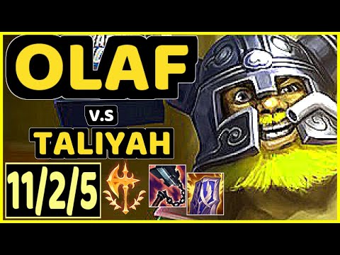 ANDA (OLAF) vs TALIYAH - 11/2/5 KDA JUNGLE CHALLENGER GAMEPLAY - NA