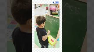 #Name on the board! #hamleys #wallace #vernica #youtubekids #Chalk #blackboard #Write