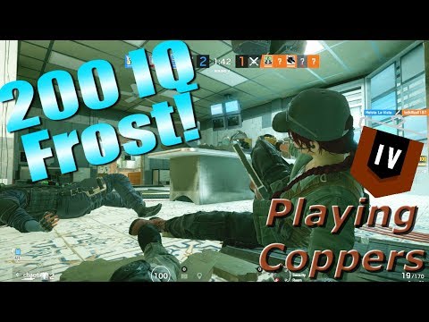 200 IQ FROST PLAYS! Road To Copper - Rainbow Six Siege Funny Moments