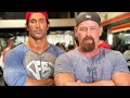 Mike O'Hearn and Actor Max Martini throwing down a Epic tricep workout Part 1