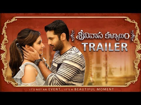 Thumbnail of the video: Srinivasa Kalyanam Trailer - Nithiin, Raashi Khanna | Vegesna Sathish, Dil Raju | English Subtitles