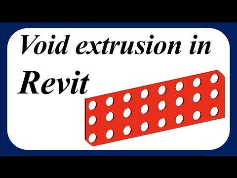Void extrusion in Revit