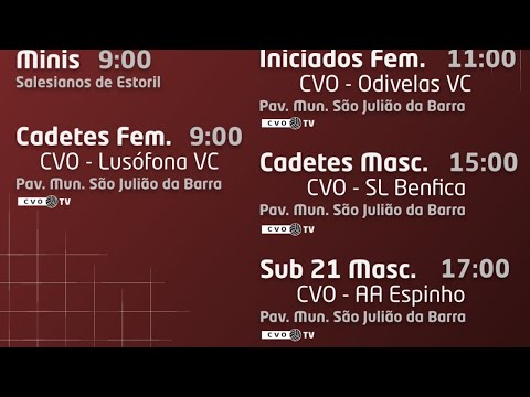 CVO x SLB (Cadetes Masculinos)