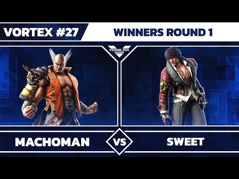 [Vortex #27] RiB | MachoMan vs DTS | Sweet - Winners Round 1 - Tekken 7