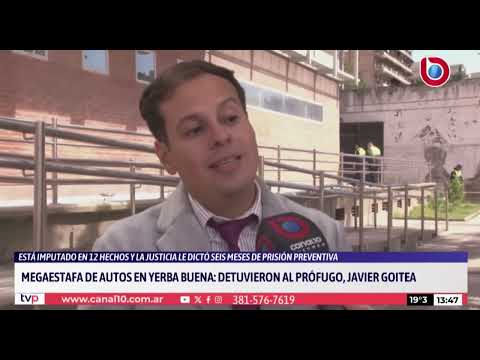 Megaestafa de autos en Yerba Buena: detuvieron a un prófugo de la Justicia
