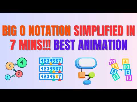 Big O Notation in 7 Minutes! Time Complexity Explained with Real Examples