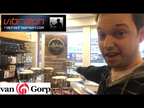 Ludwig platinum snare drum tour - Vibralph vlog