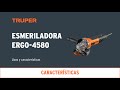Combo esmeriladora 4-1/2", 850W,lentes y flexómetro,ERGO-PRO