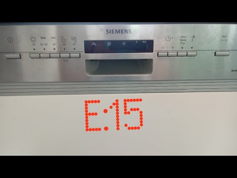 E15 Fehler Siemens Spülmaschine 👨‍🔧 Dichtung Pumpentopf 👨‍🔧 -Defekte Dichtung- BEHEBEN 👨‍🔧