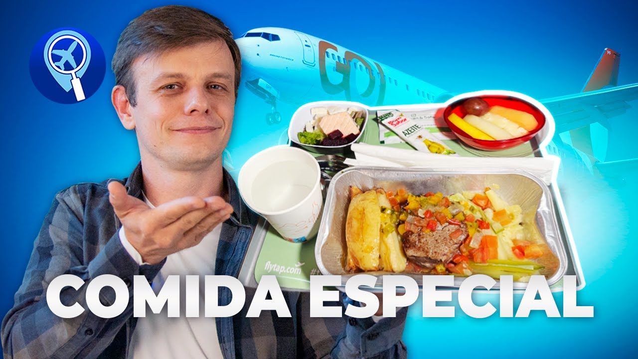 Comida de avião: o que fazer em caso de restrição alimentar?