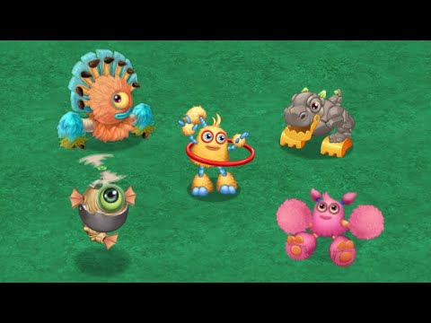 Tiawa Hoola T-rox Pompom Cybop (Quintet)