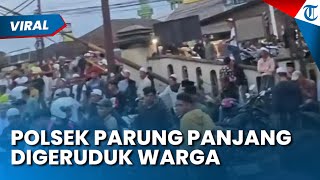 POLSEK PARUNG PANJANG BOGOR DIGERUDUK Imbas Dugaan Salah Tangkap Pelaku Curanmor, 3 Polisi Disanksi