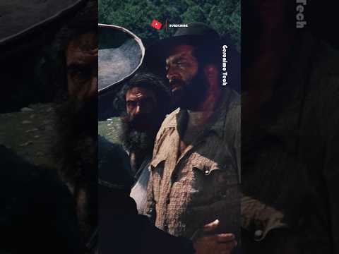 Bud ricambia la carezza ricevuta. 💪😂 Dal film Lo chiamavano Trinità #videodivertenti