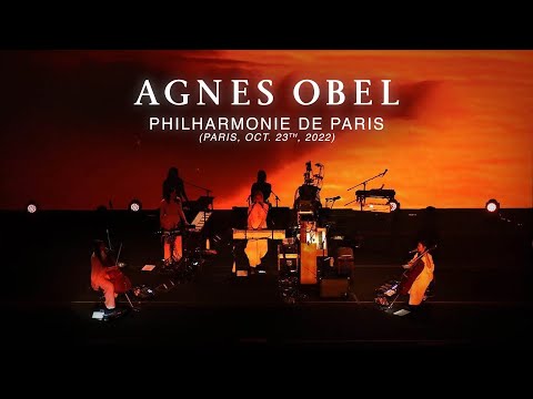 Agnes Obel LIVE@PHILHARMONIE DE PARIS, France, Oct.23th 2022 (AUDIO) *FULL CONCERT*