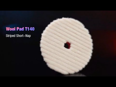 ShineMate short-nap cutting wool pad(red), cutting pad, car detailing, polishing, paint correction