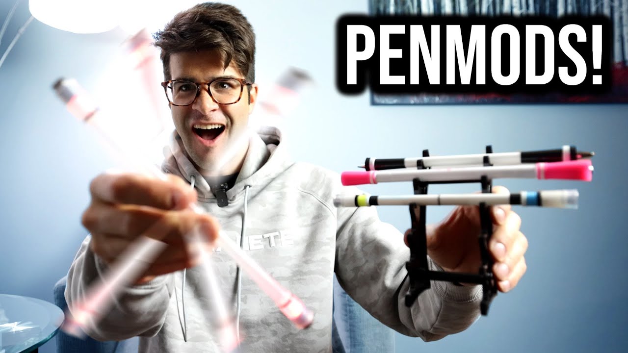 Unboxing Pro Penspin Mods 🎁 - From YouTuber @PenStock