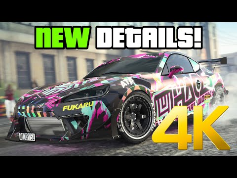 GTA 5 - NEW Expanded & Enhanced Details 4K at 60FPS & More!