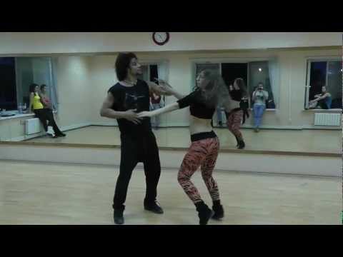 Zouk Class 21.05.12 at Brazuka Dance School - Wakko Oliviér & Маша Величкина