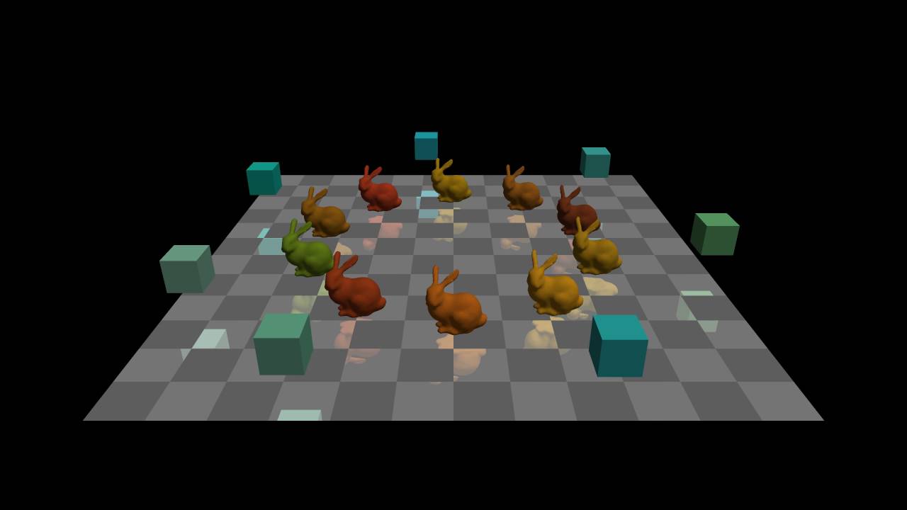 regl: planar reflections