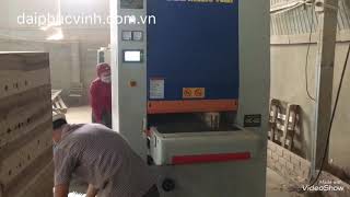 Máy chà nhám thùng 6 tấc tải nặng, màn hình điều khiển cảm ứng