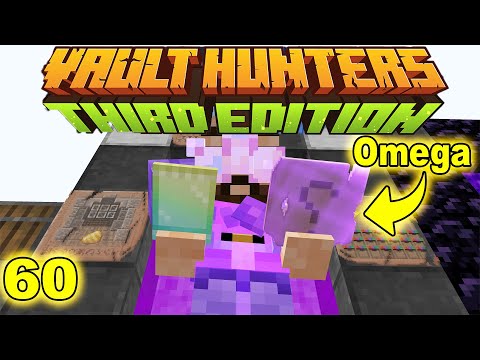 Minecraft: Vault Hunters 1.18 | OMEGA 4th Artefact & Mining Room! | Ep. 60