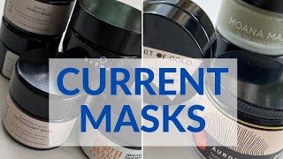 MY CURRENT FAVORITE MASKS | Green Beauty | Cruelty Free