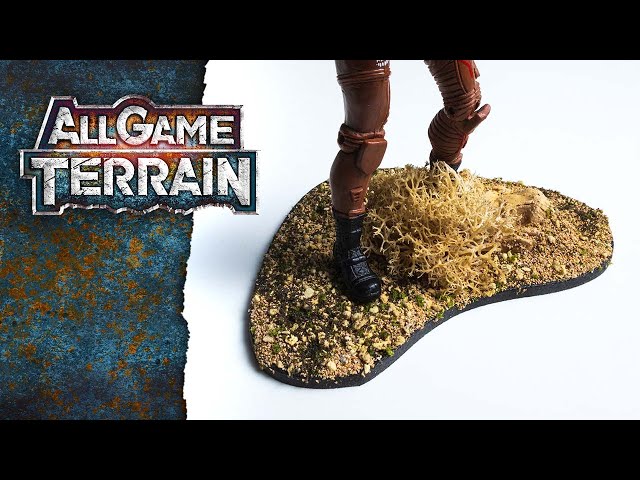 Miniature Basing for ANY Skill Level - Desert Edition Video