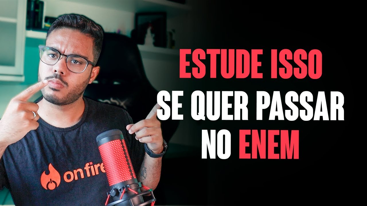 Checklist dos assuntos que mais CAEM no ENEM 2024