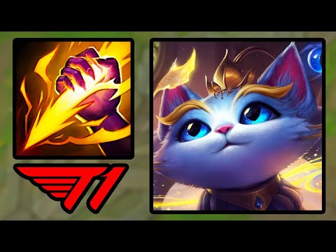 T1 just played AD Yuumi...JUNGLE