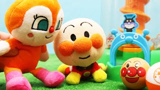 アンパンマン　おもちゃ アニメ アンパン赤ちゃんとあそぼう！くるコロタワー