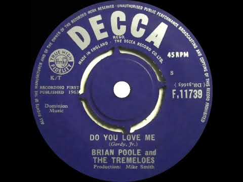 1963 Brian Poole & The Tremeloes - Do You Love Me (#1 UK hit)