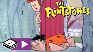 The Flintstones | Fred Falls Flat On His Face | Boomerang UK 🇬🇧