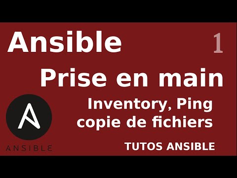 ANSIBLE 1 DEBUTER INVENTORY PING ET COPIE DE FICHIERS