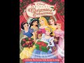 Disney Princess A Christmas Of Enchantment 2005 DVD Menu Walkthrough Christmas Day Special