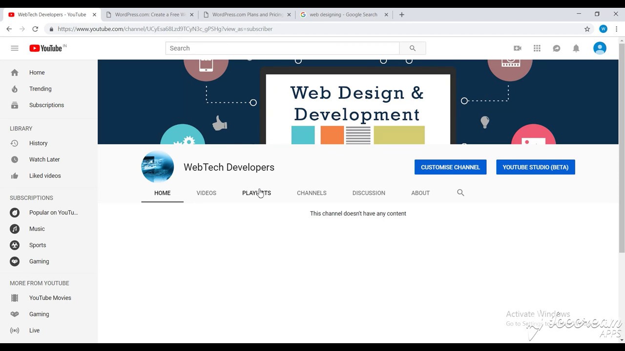 Introduction of WebTech Developers