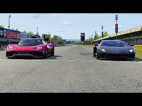 Mercedes-AMG Project One 2021 Hypercar vs Lamborghini Aventador LP780-4 Ultimae 2021