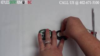 How To Replace A 2007 - 2014 GMC Yukon Key Fob Battery