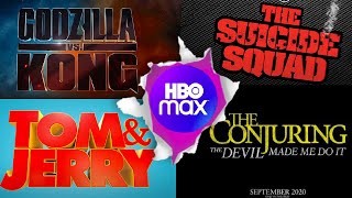 WB Releasing ALL Upcoming 2021 Movies To HBO Max!! (Godzilla vs Kong ,Tom & Jerry, Conjuring 3)