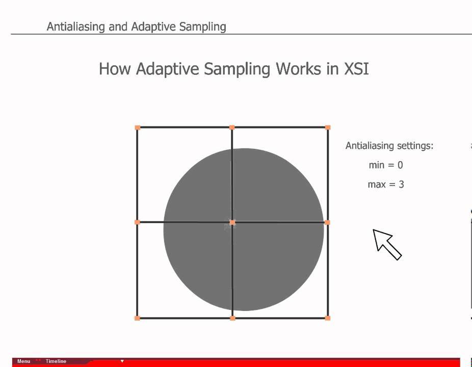 Rendering: How adaptive sampling works